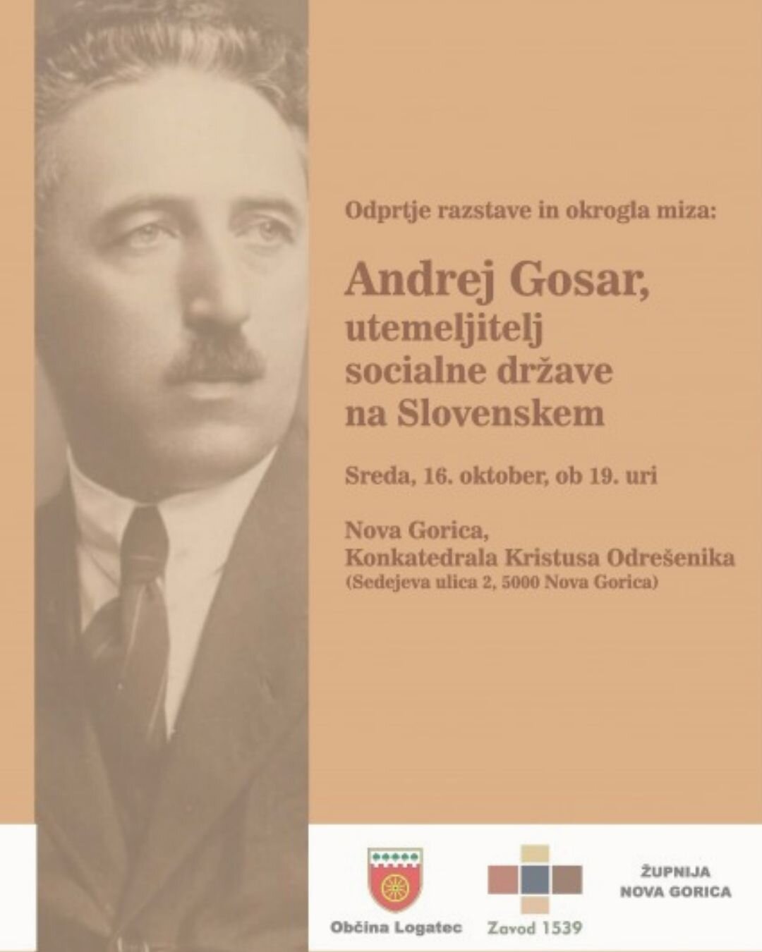 Inaugurazione della mostra e tavola rotonda: Andrej Gosar