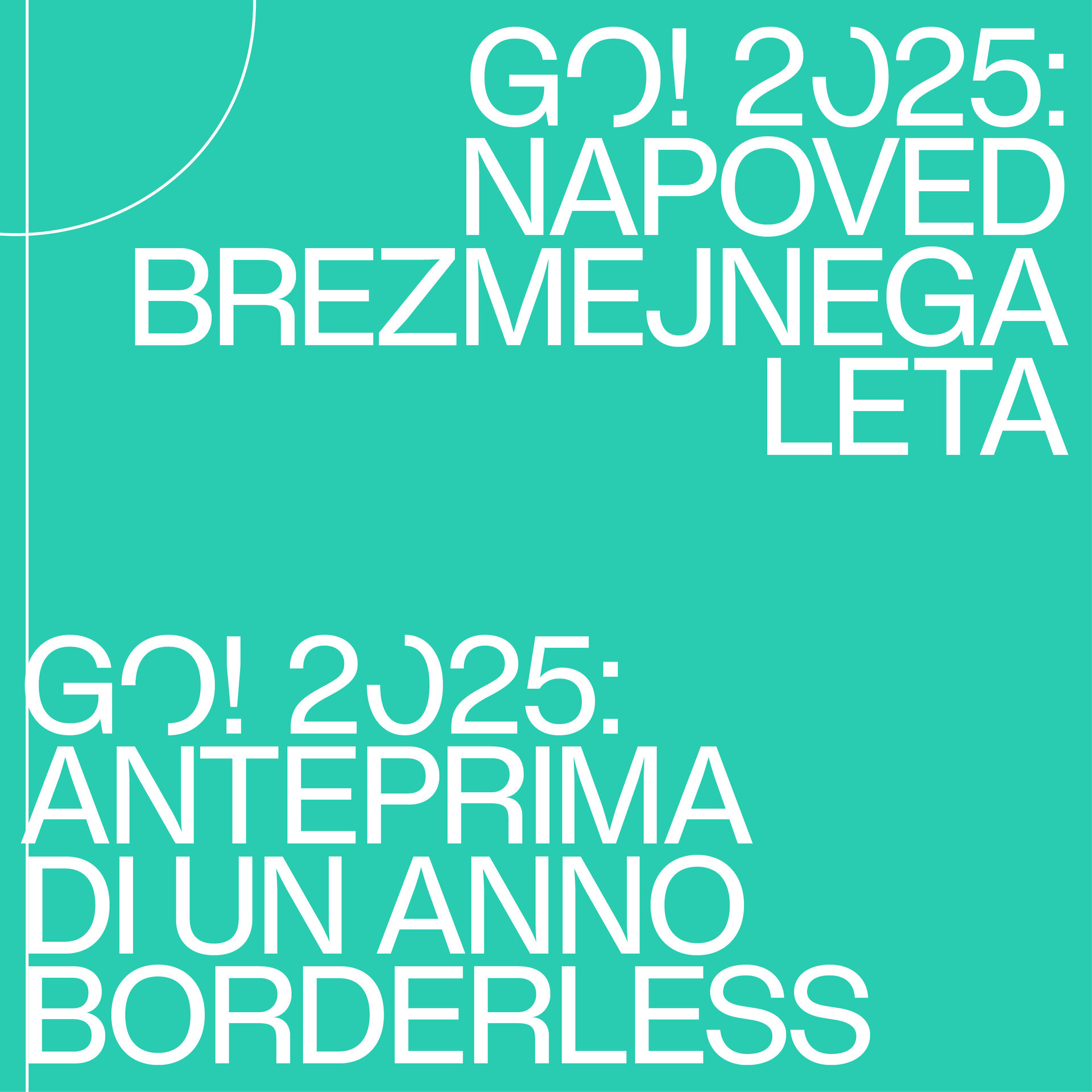 GO! 2025: Napoved brezmejnega leta GO! 2025: Napoved brezmejnega leta