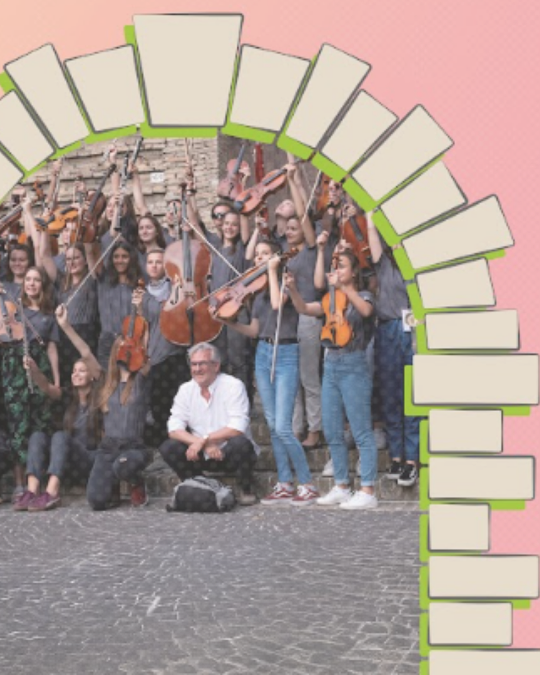 Poletje v Vipavskem Križu: Mladinski orkester ESYO Poletje v Vipavskem Križu: Mladinski orkester ESYO