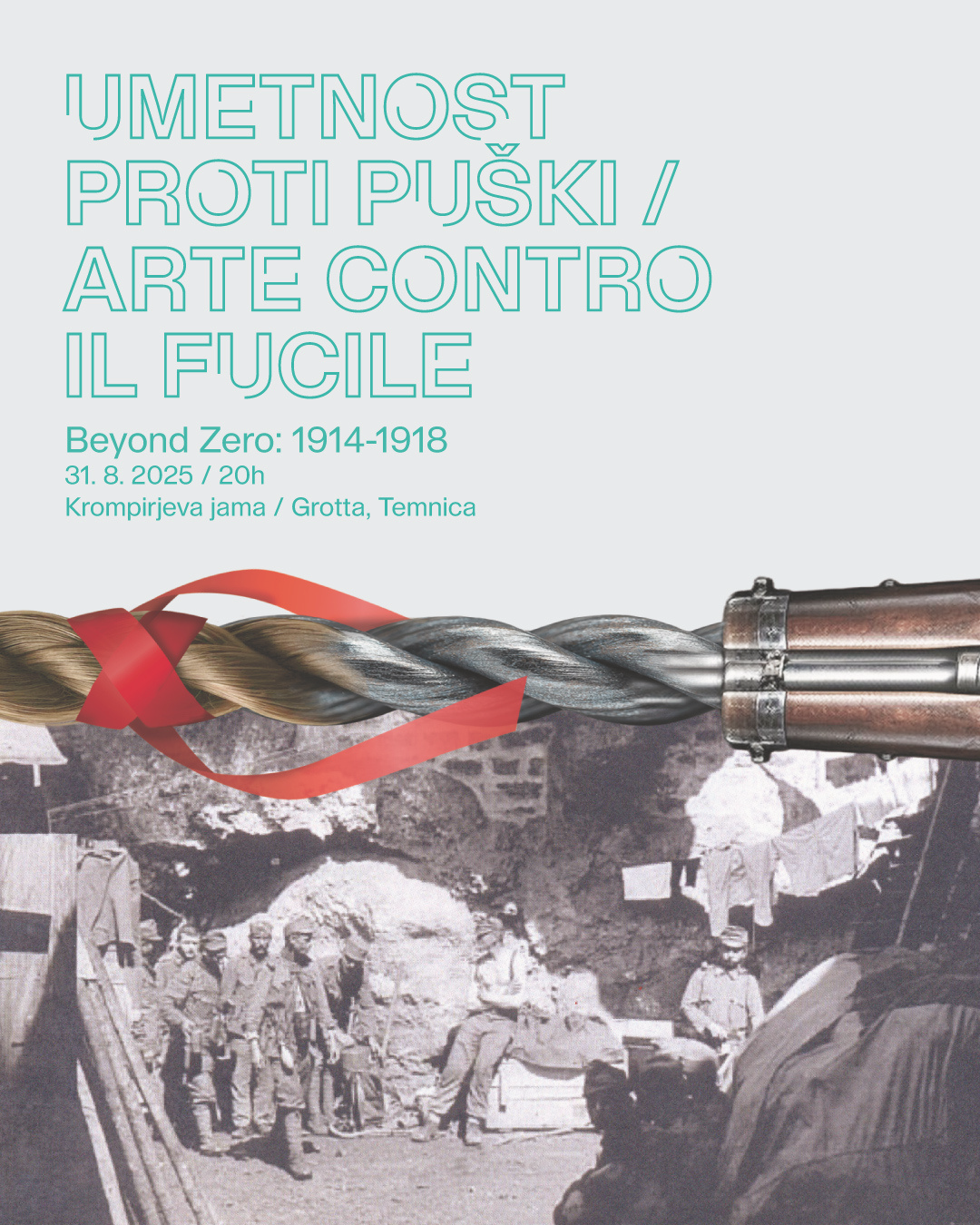 Arte contro il fucile: Oltre lo zero: 1914–1918 Arte contro il fucile: Oltre lo zero: 1914–1918