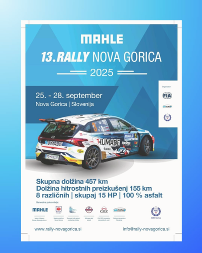 MAHLE 13. Rally Nova Gorica