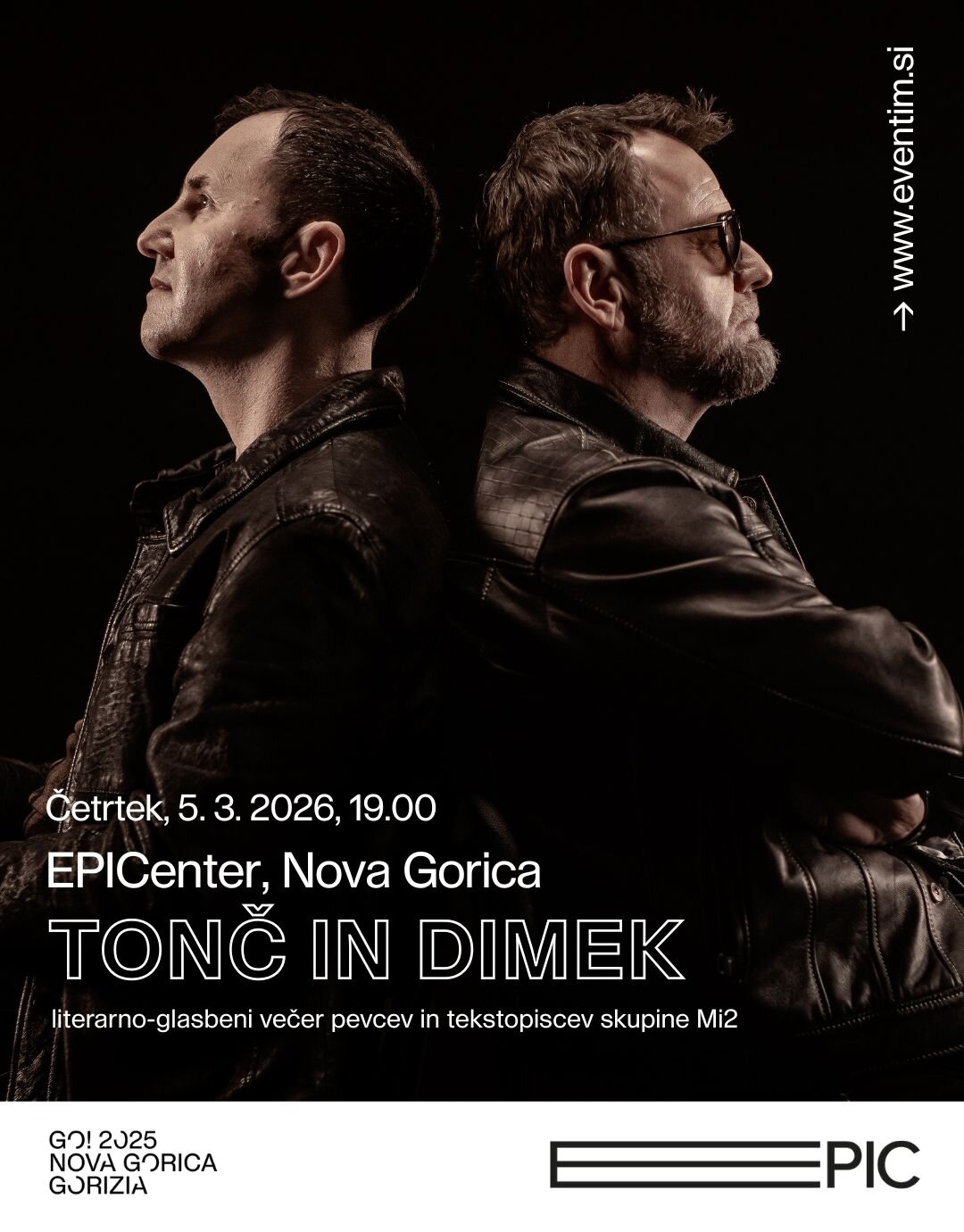 Tickets for the event Tonč and Dimek (singers and songwriters of the band Mi2)