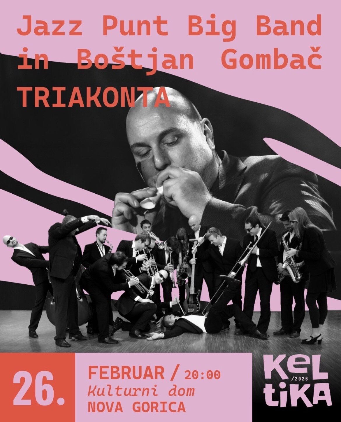 Jazz Punt Big Band in Boštjan Gombač TRIAKONTA