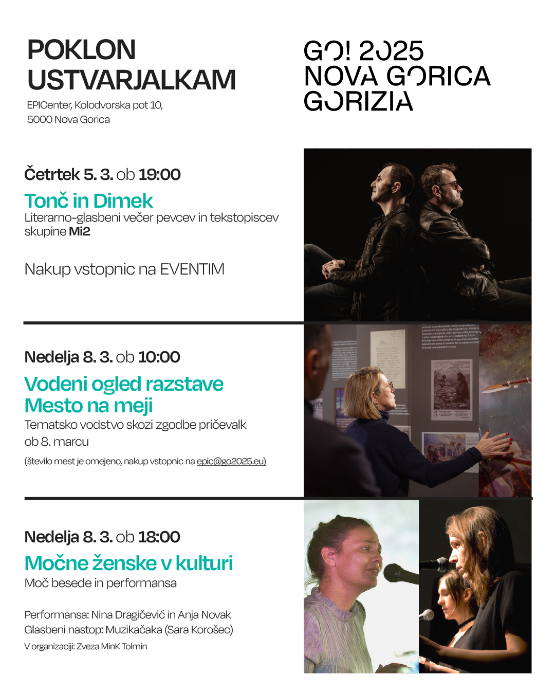 GO! 2025 in occasione della Giornata della donna: omaggio alle creatrici 