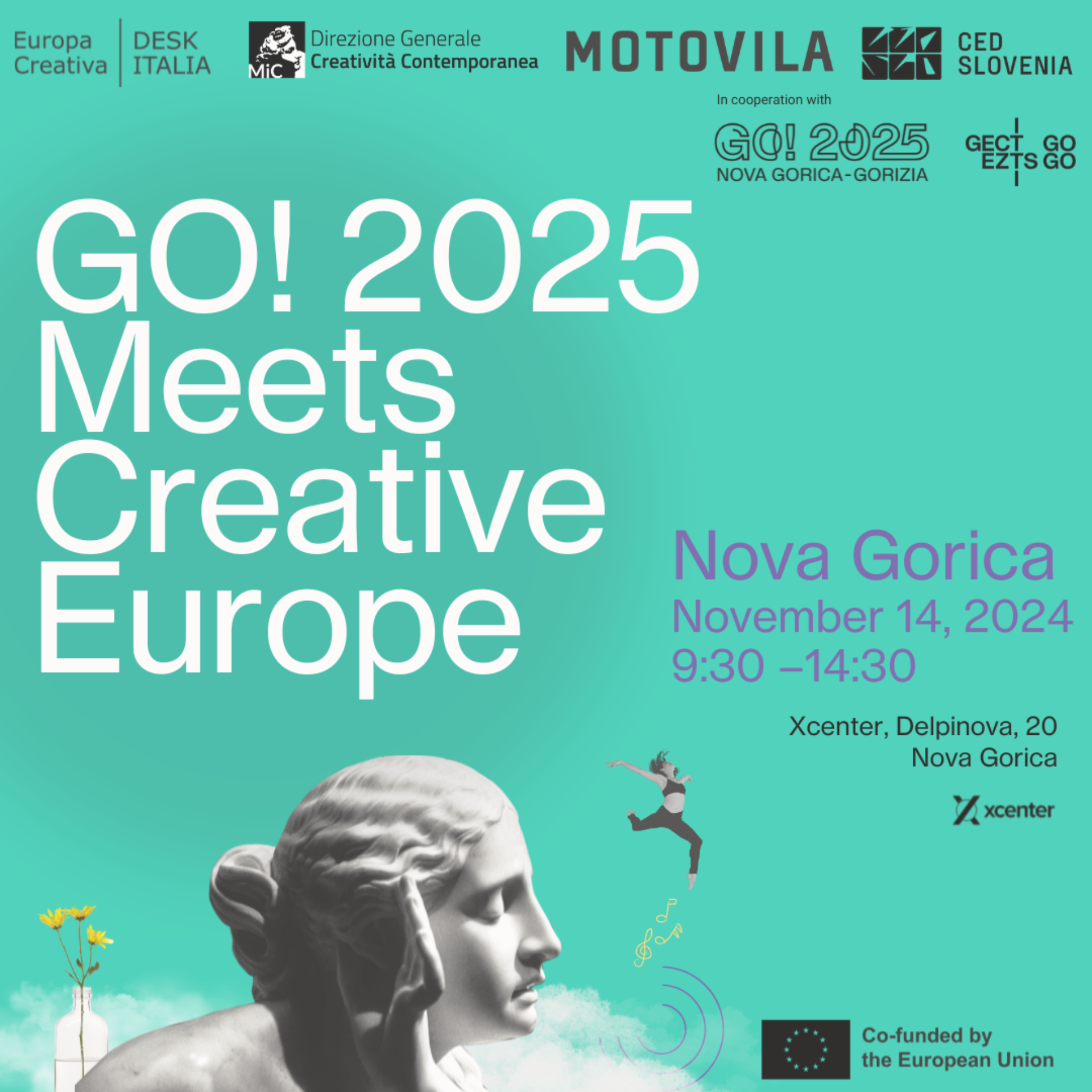 News - GO! 2025 meets Creative Europe - X-center