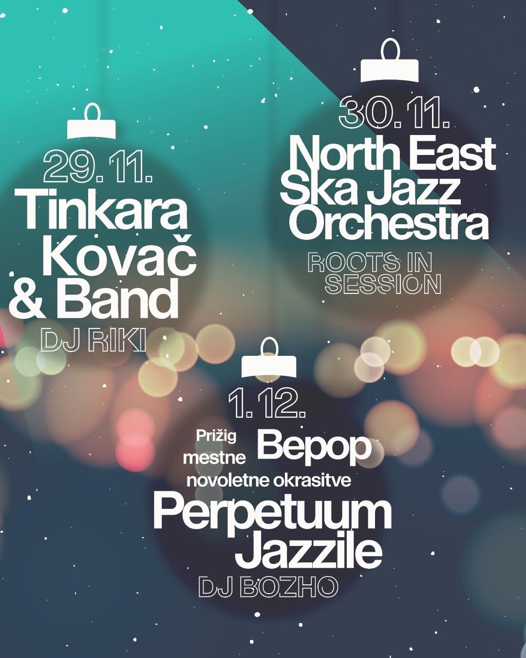 Christmas Lights with Bepop and Perpetuum Jazzile (Borderless Christmas Lights)