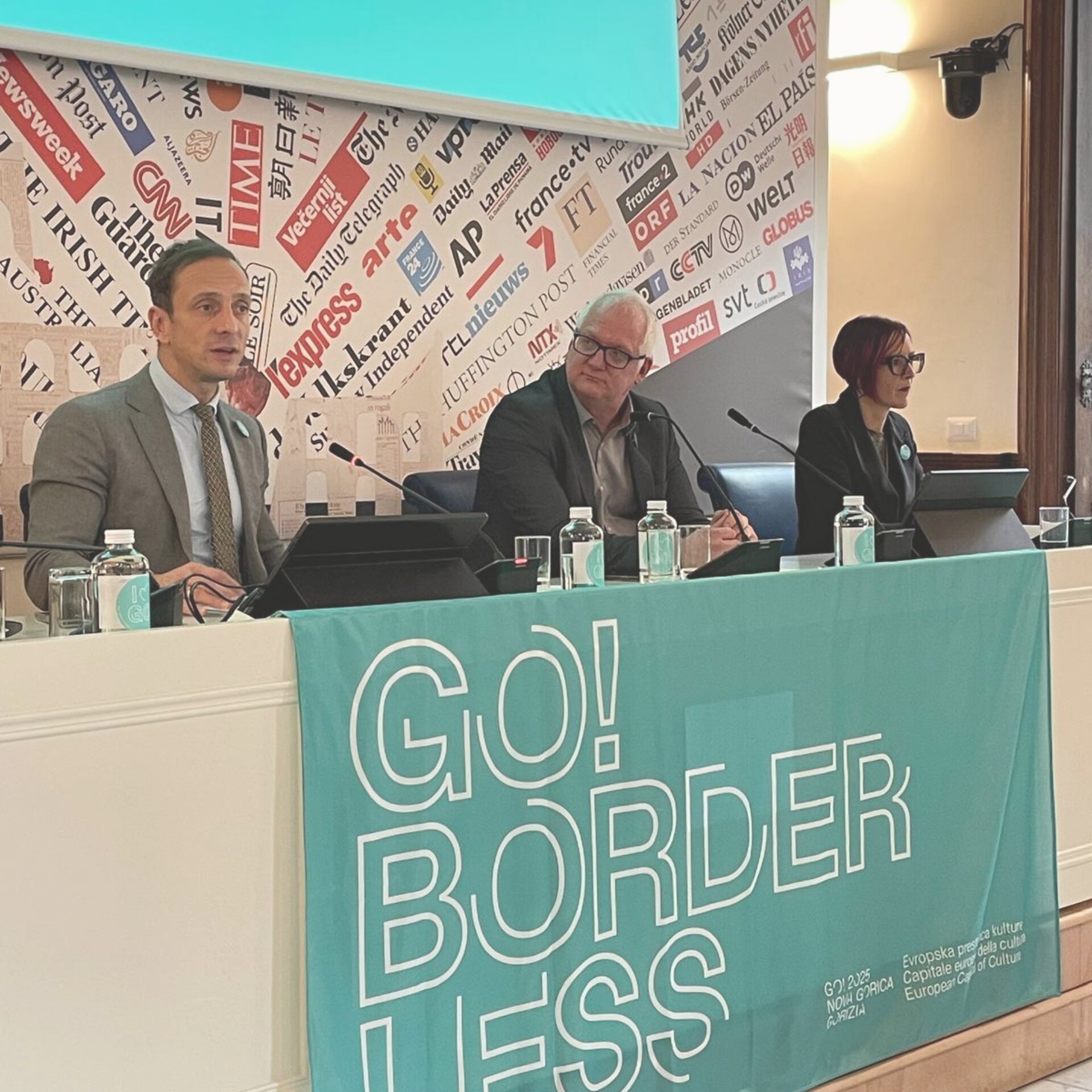 Predstavitev programa GO! 2025 v Rimu Predstavitev programa GO! 2025 v Rimu