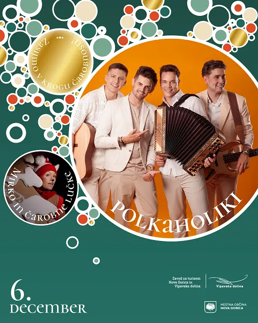 Visita di Babbo Natale e concerto: Polkaholics