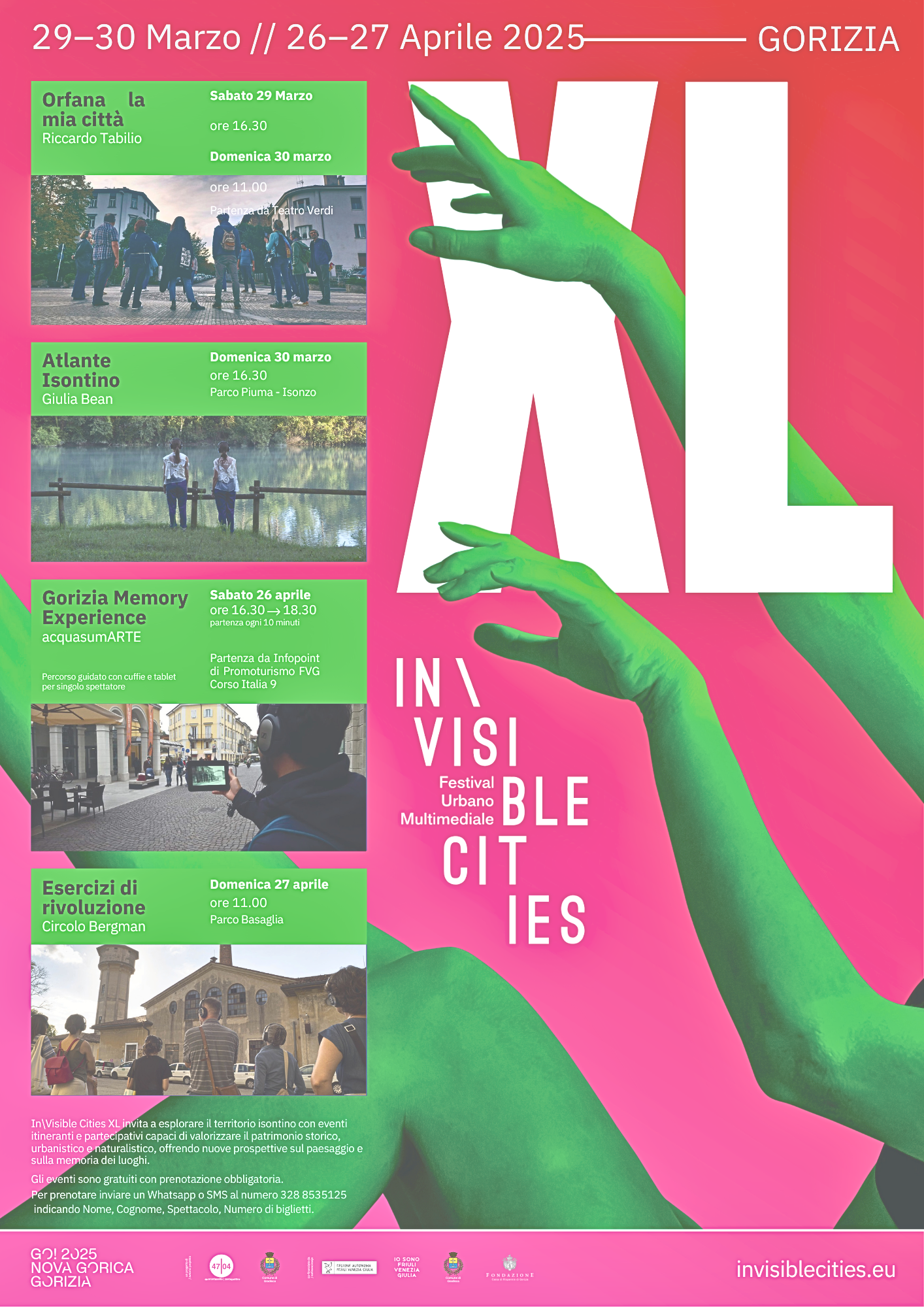 Invisible cities XL / Atlante Isontino Invisible cities XL / Atlante Isontino