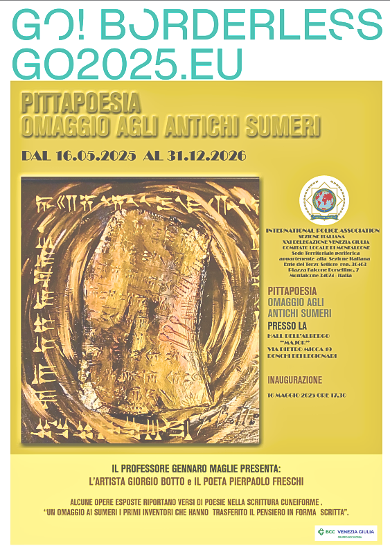 Mostra artistica PittaPoesia Omaggio agli antichi Sumeri