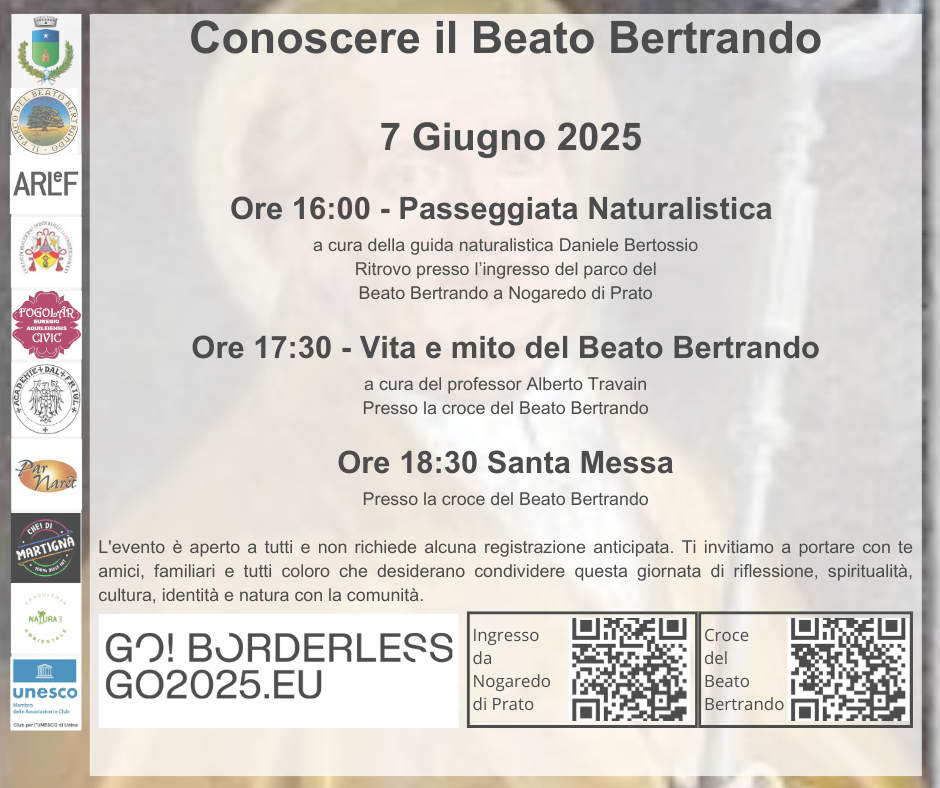 Spoznavanje Blaženega Bertranda Spoznavanje Blaženega Bertranda