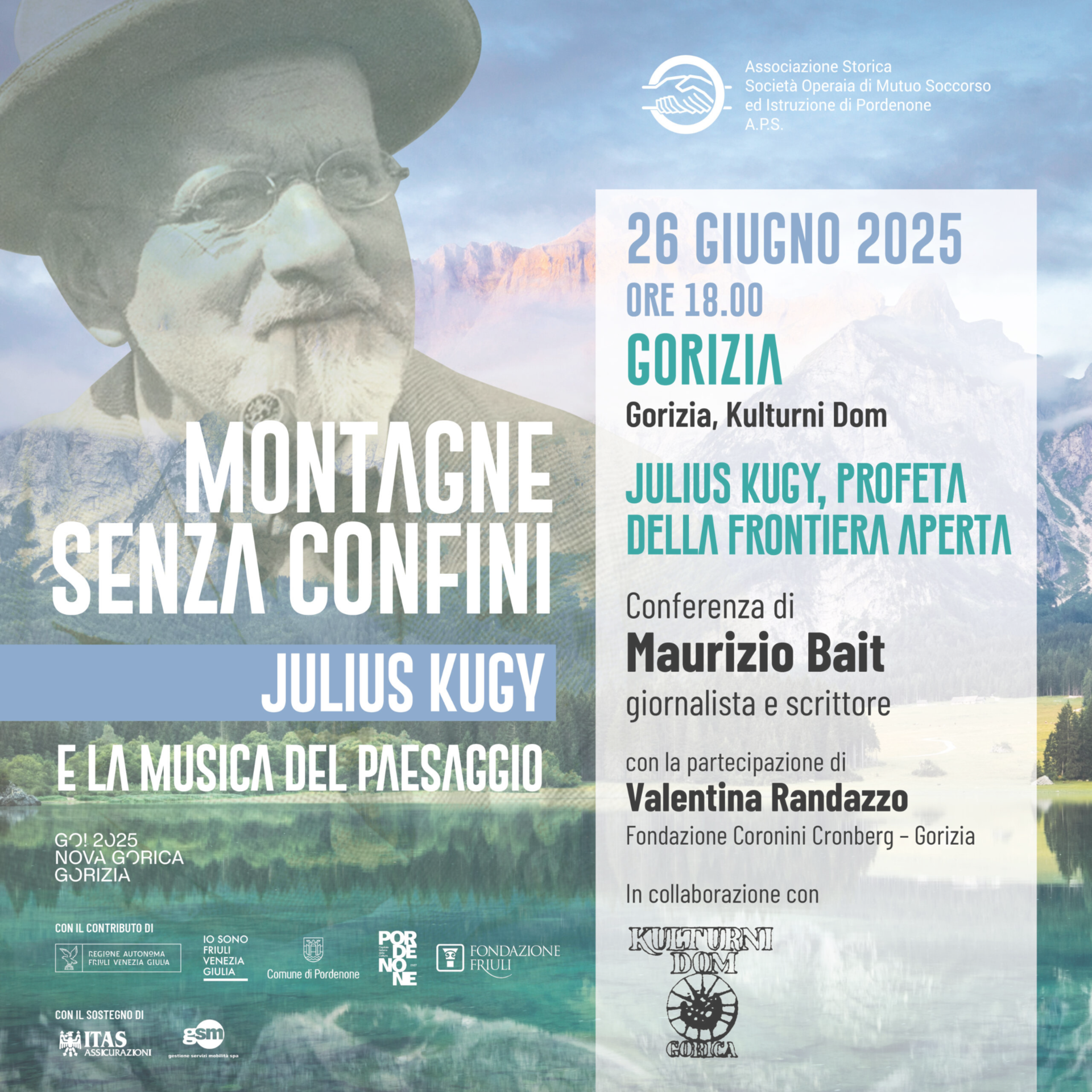 MONTAGNE SENZA CONFINI - JULIUS KUGY E LA MUSICA DEL PAESAGGIO