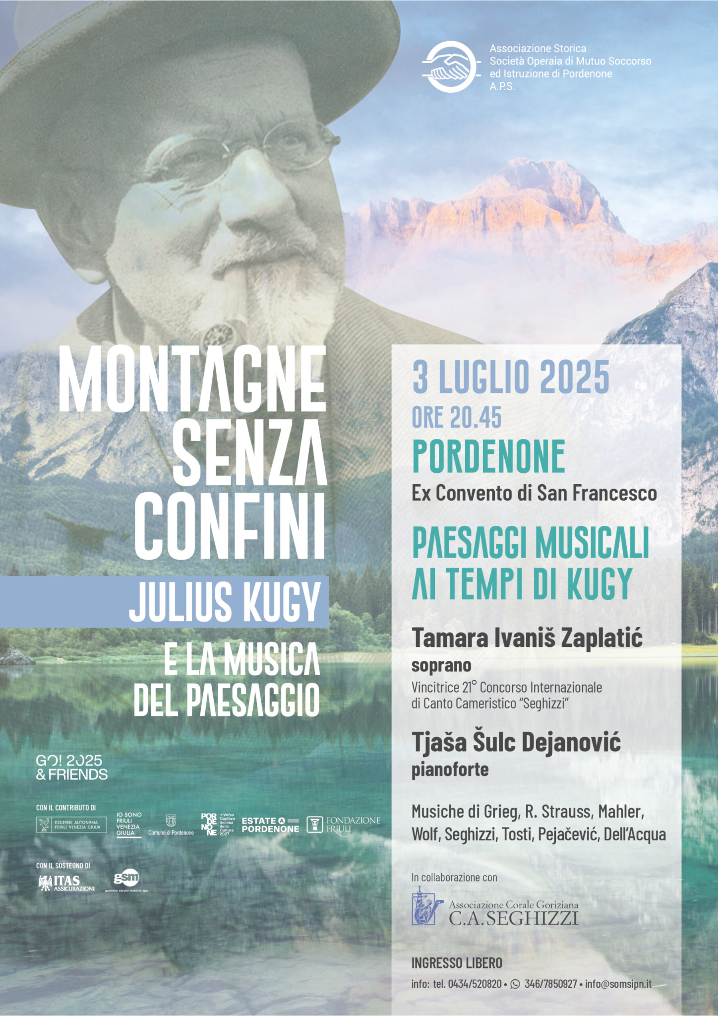 MOUNTAINS WITHOUT BORDERS - JULIUS KUGY AND THE MUSIC OF THE LANDSCAPE