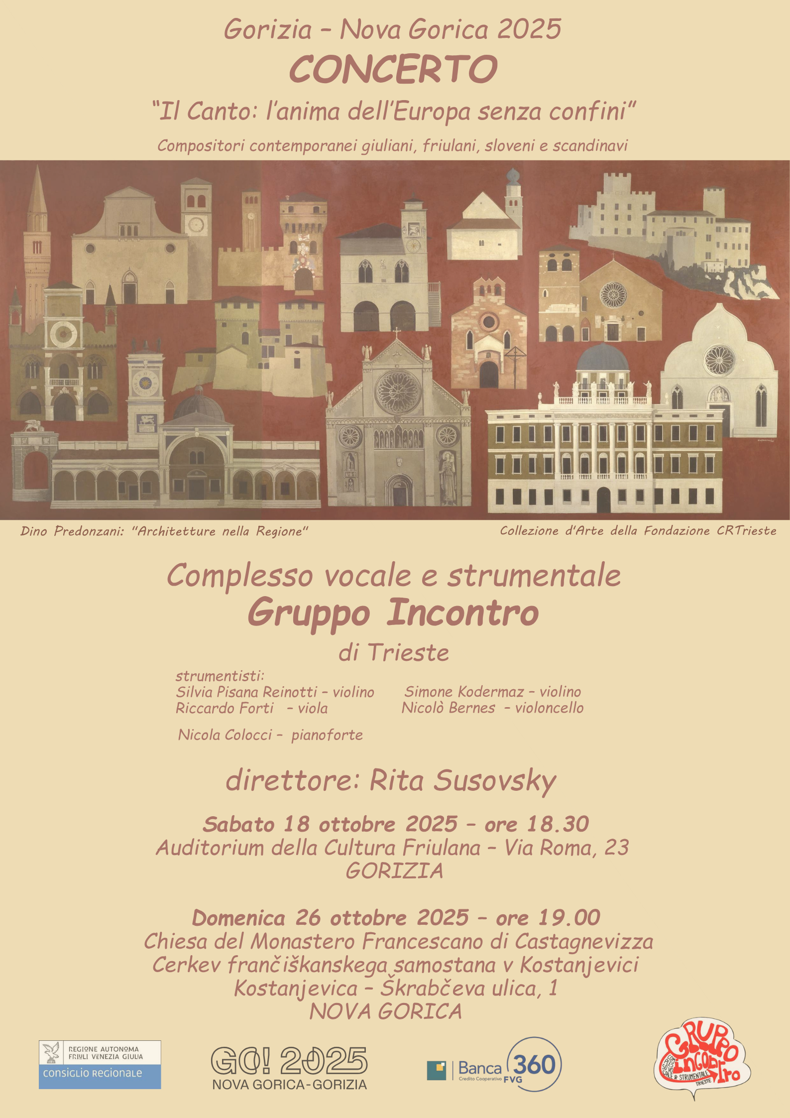 The Song: The Soul of Europe Without Borders - Contemporary Julian, Friulian, Slovenian and Scandinavian Composers