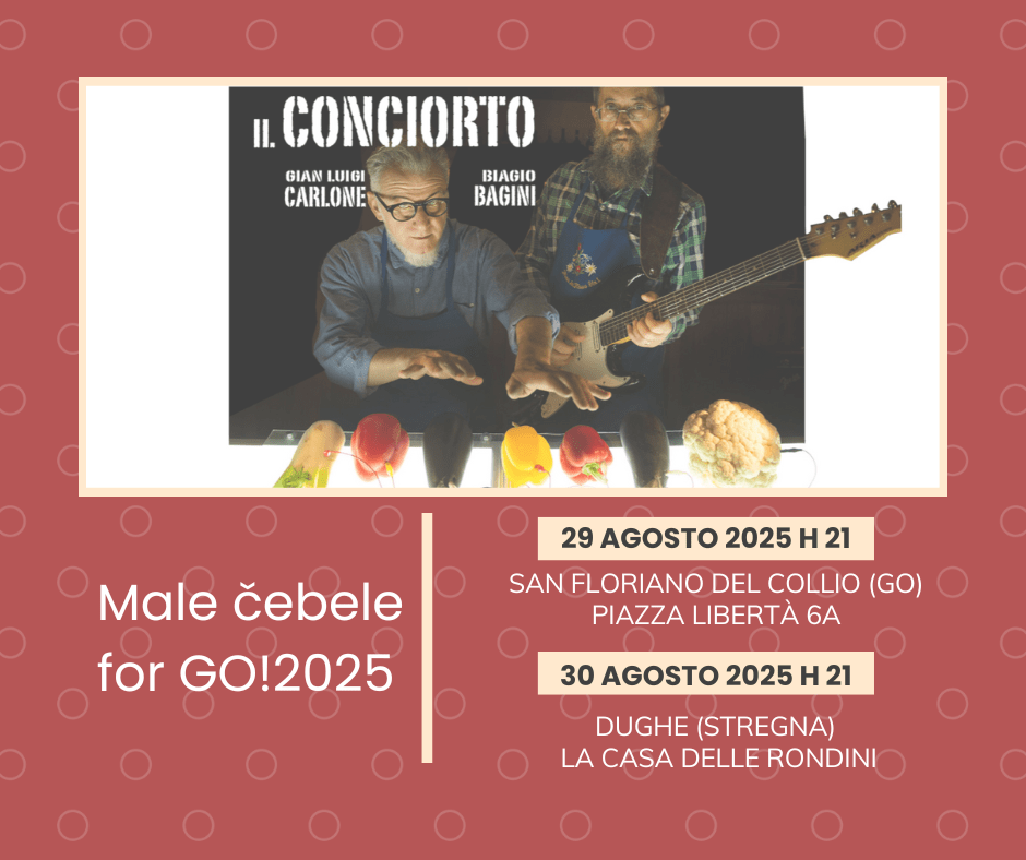 Conciorto - Male čebele project for GO!2025 Conciorto - Male čebele project for GO!2025