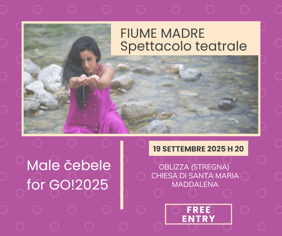 MOTHER RIVER – Sound Opera and Performance by and with Elsa Martin and Marta Riservato – Male čebele for GO!2025 Project