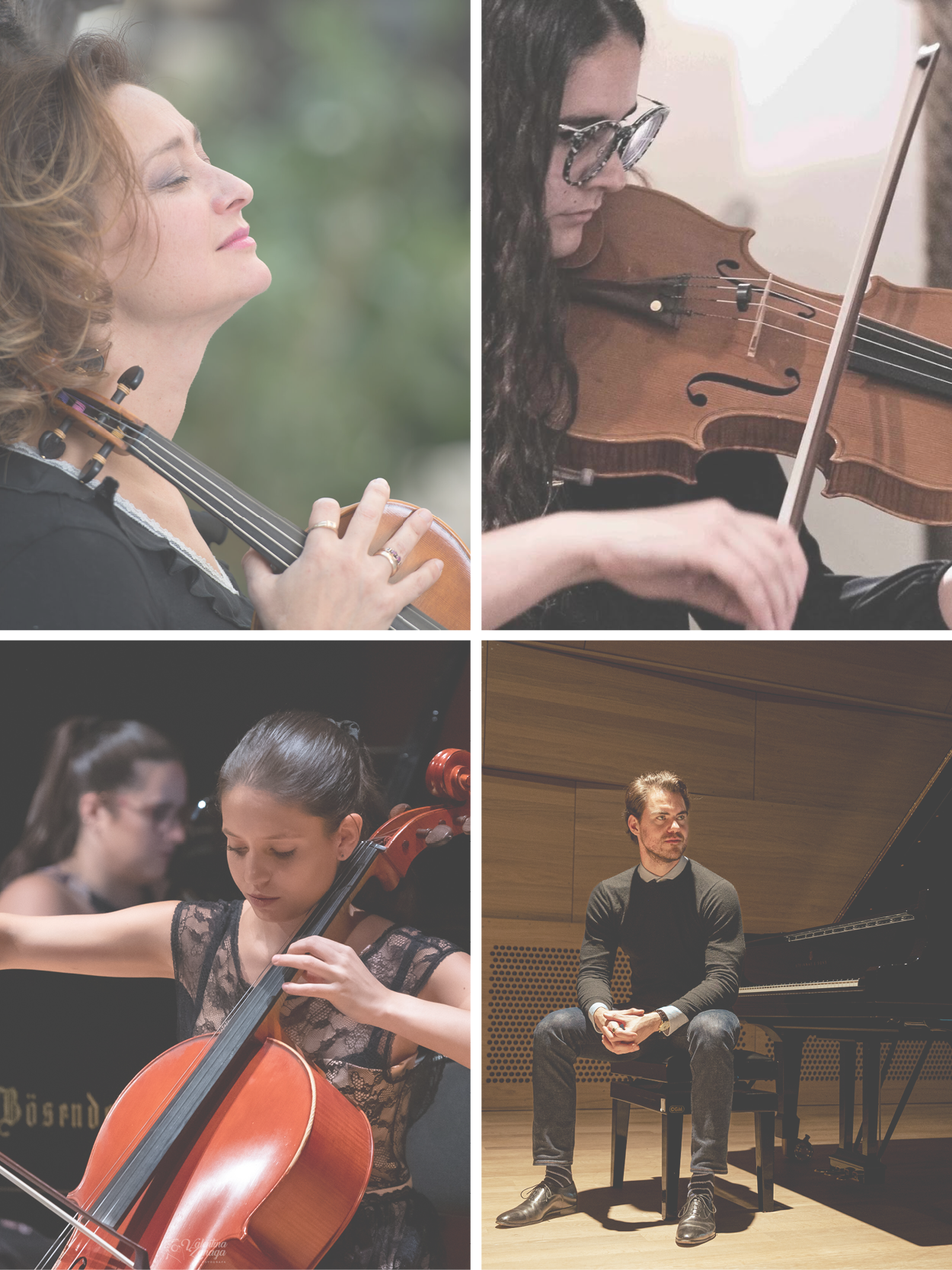 "Together." Concerto for Violin, Viola, Cello, and Piano