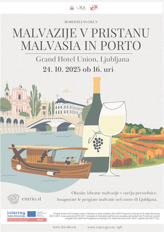 Malvasia in the Ljubljana Harbor