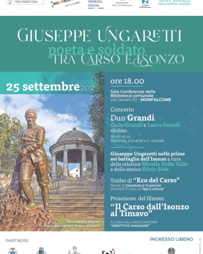 Giuseppe Ungaretti: Poet and Soldier between Carso and Isonzo