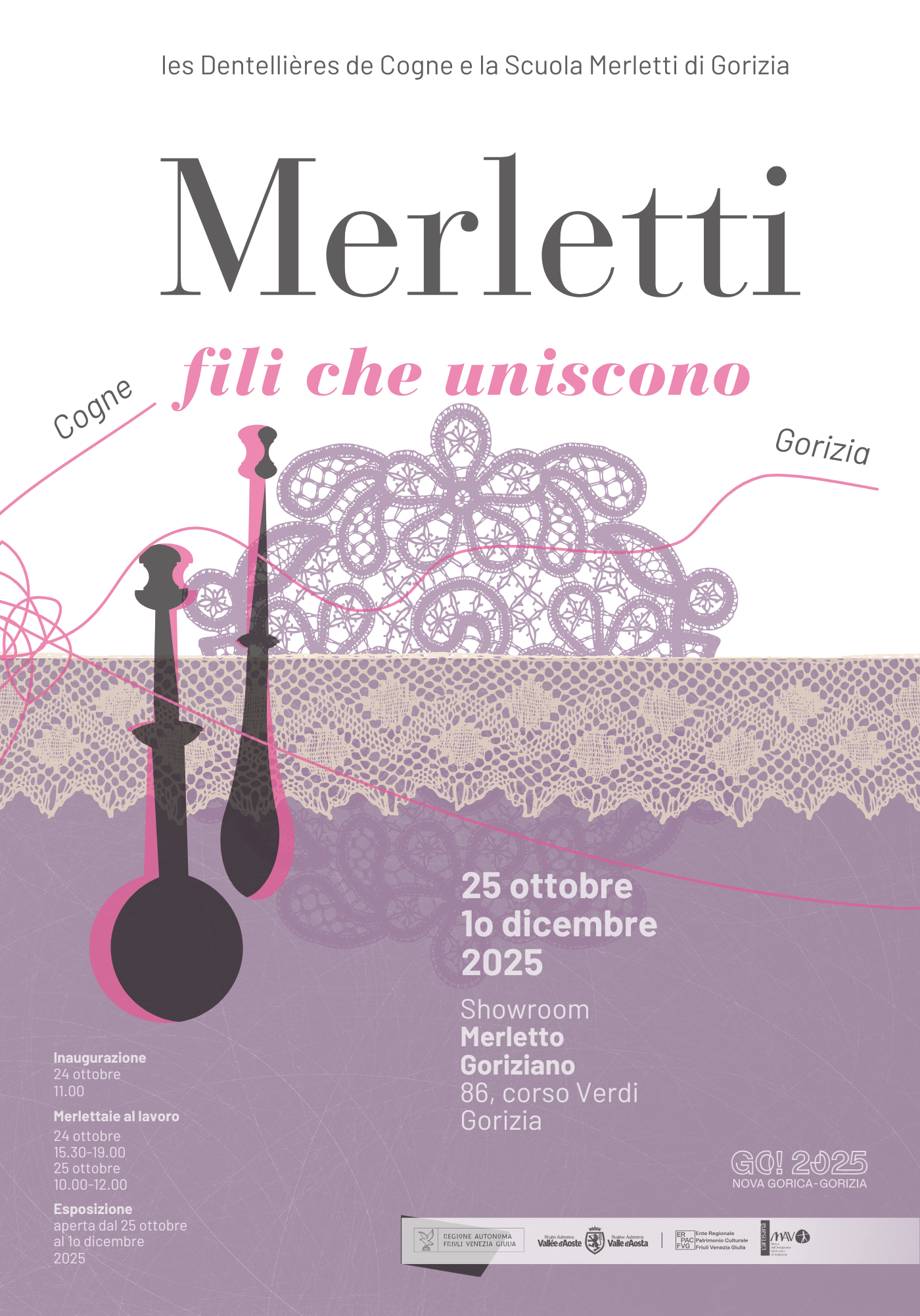 MERLETTI - lace threads that unite MERLETTI - lace threads that unite