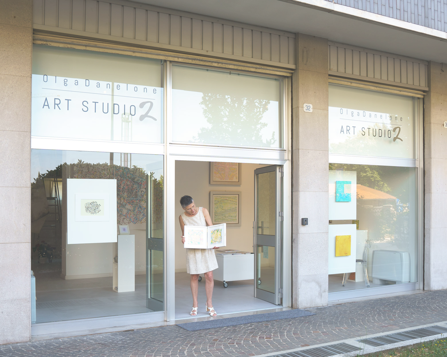 STUDIO VISIT z Olgo Danelone STUDIO VISIT z Olgo Danelone