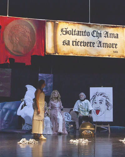 LIFE IS ON STAGE "PIRANDESTAIN"