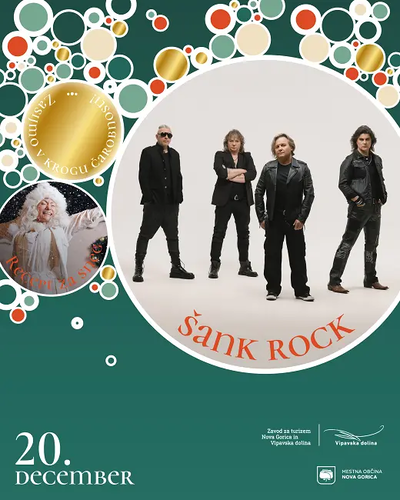 Santa's Arrival And Christmas Concert: Šank Rock &amp; DJ Riki