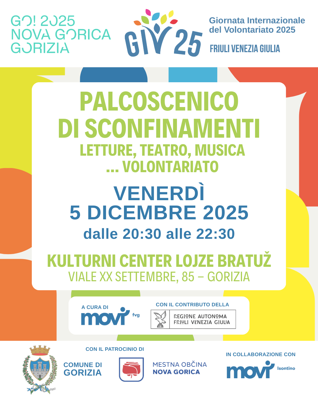 PREČKANJA NA ODRU: Berila, gledališče, glasba … prostovoljstvo