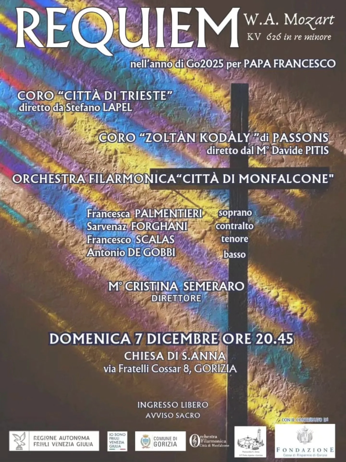 Rekviem v letu GO! 2025 za papeža Frančiška