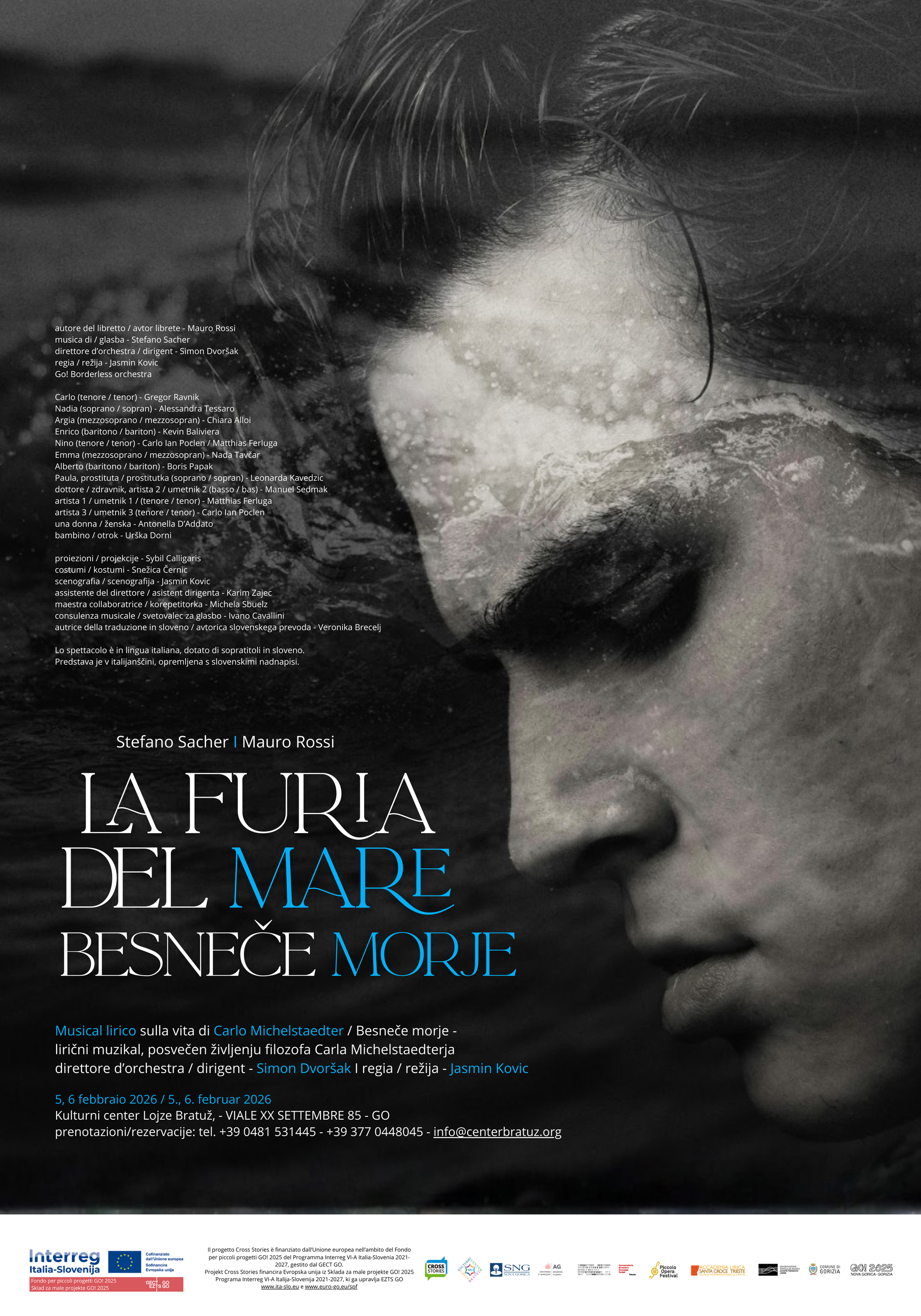 Lyrical musical “La furia del mare / Besneče morje”