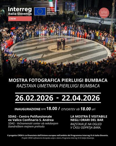 Fotografska razstava Pierluigija Bumbace "Obiettivo Confine"