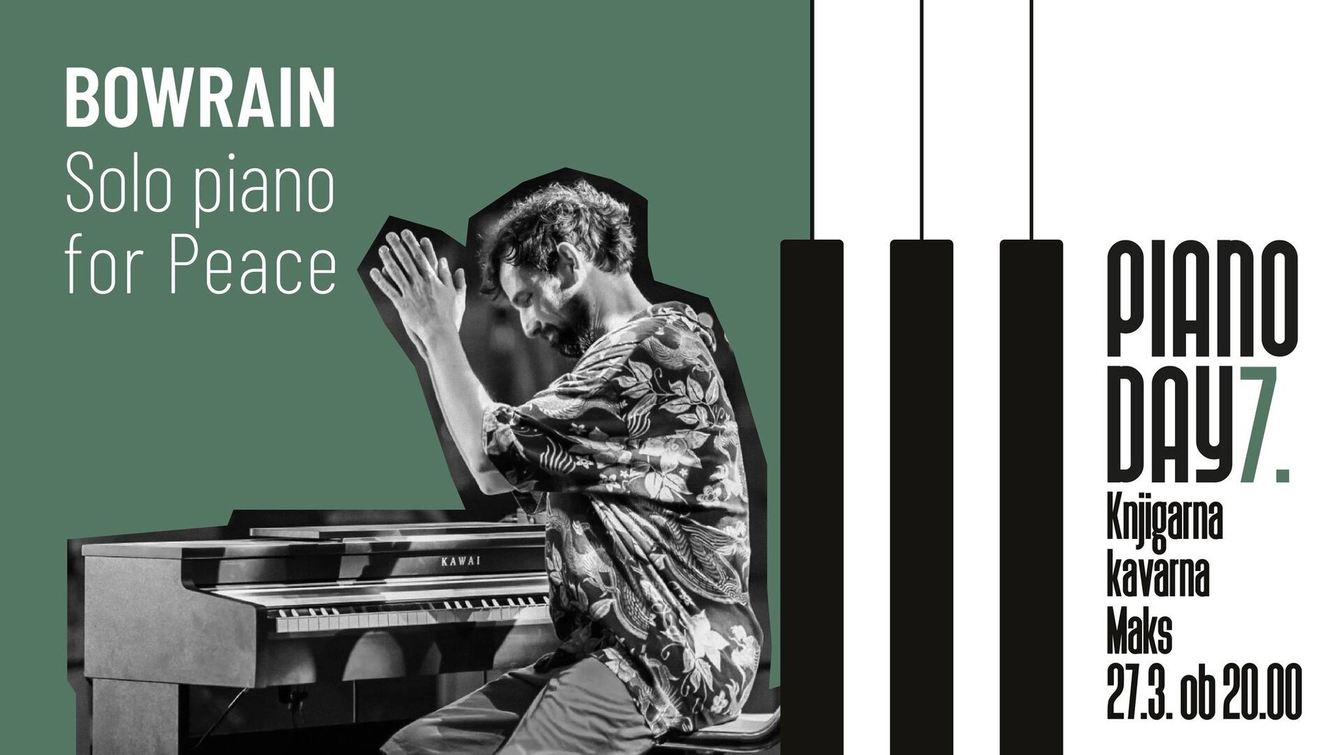 BOWRAIN: Solo Piano for Peace