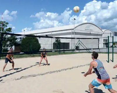 Inaugurazione del rinnovato campo da beach volley e torneo transfrontaliero