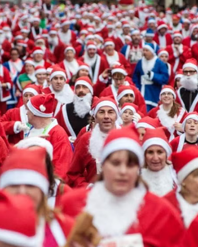 GO! Christmas Run - Teci ali hodi za otroke Burla