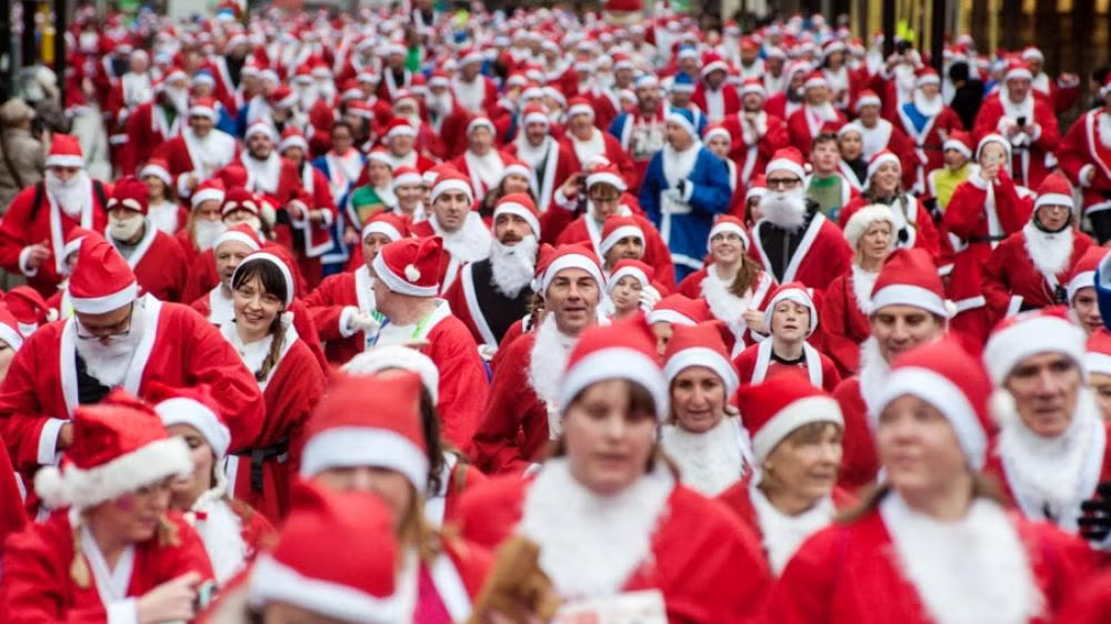 GO! Christmas Run - Teci ali hodi za otroke Burla