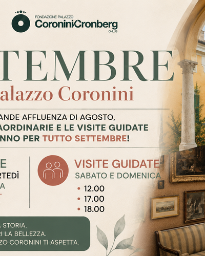 SEPTEMBER AT PALAZZO CORONINI