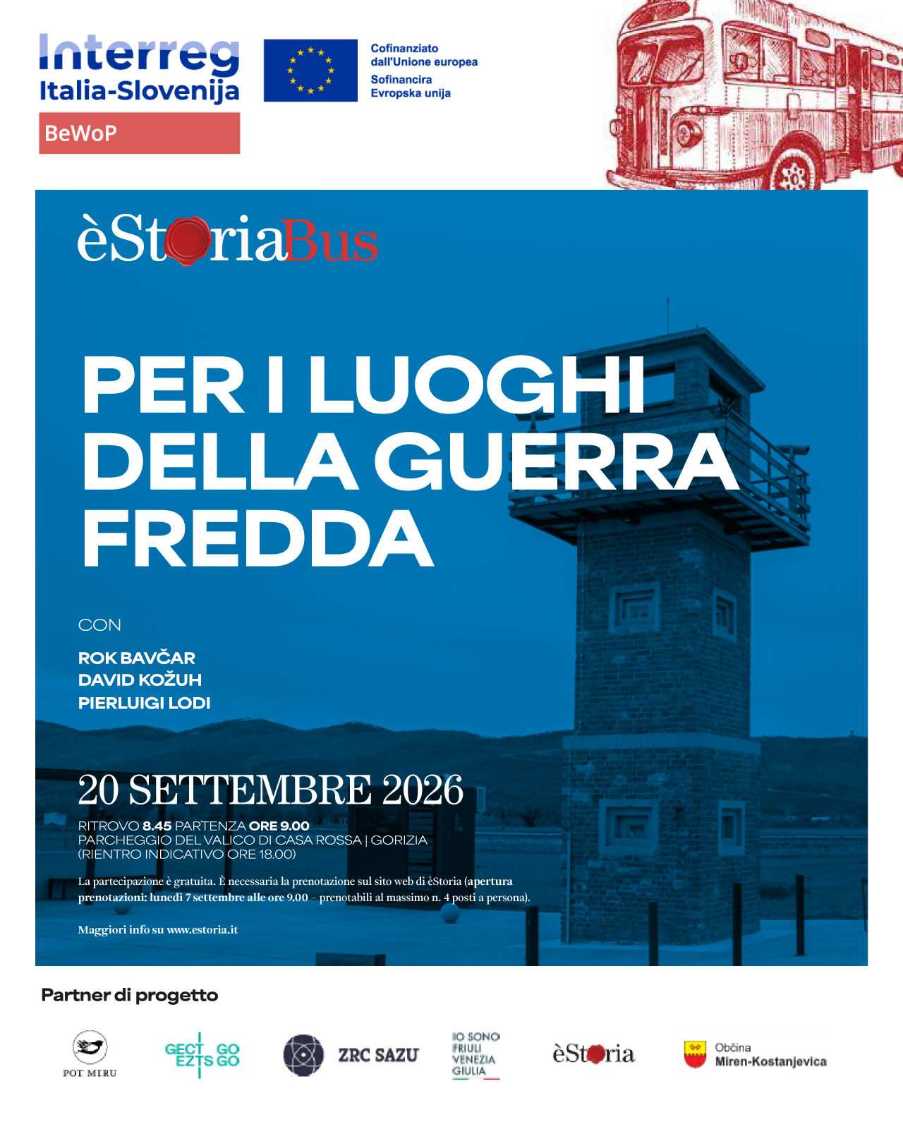 èStoriaBus – Per i luoghi della Guerra Fredda