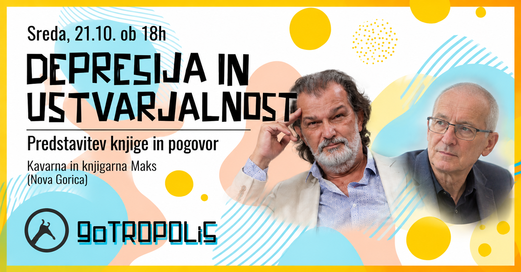 DEPRESSION AND CREATIVITY - Book presentation by Dr Vladimir Milošević and conversation