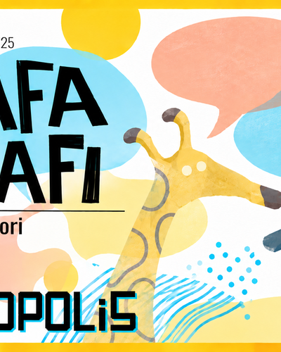 GIRAFFA A GIRAFFA – Conversazioni ad alto livello / Mostra di cartoline, dialoghi e frammenti di Gotropolis 2022–2025