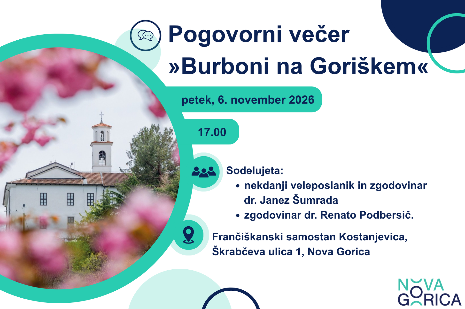 Conversation Evening "Bourbons in Goriškem"