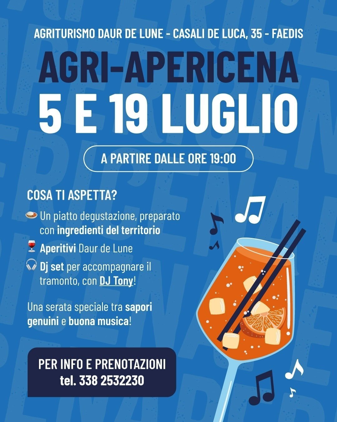 Agri-Apericena. Farm Nights: Local Food & Music