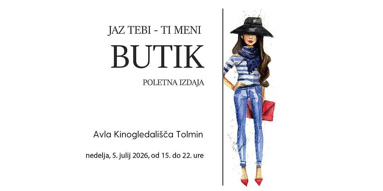 BUTIK, izmenjevalnica oblačil