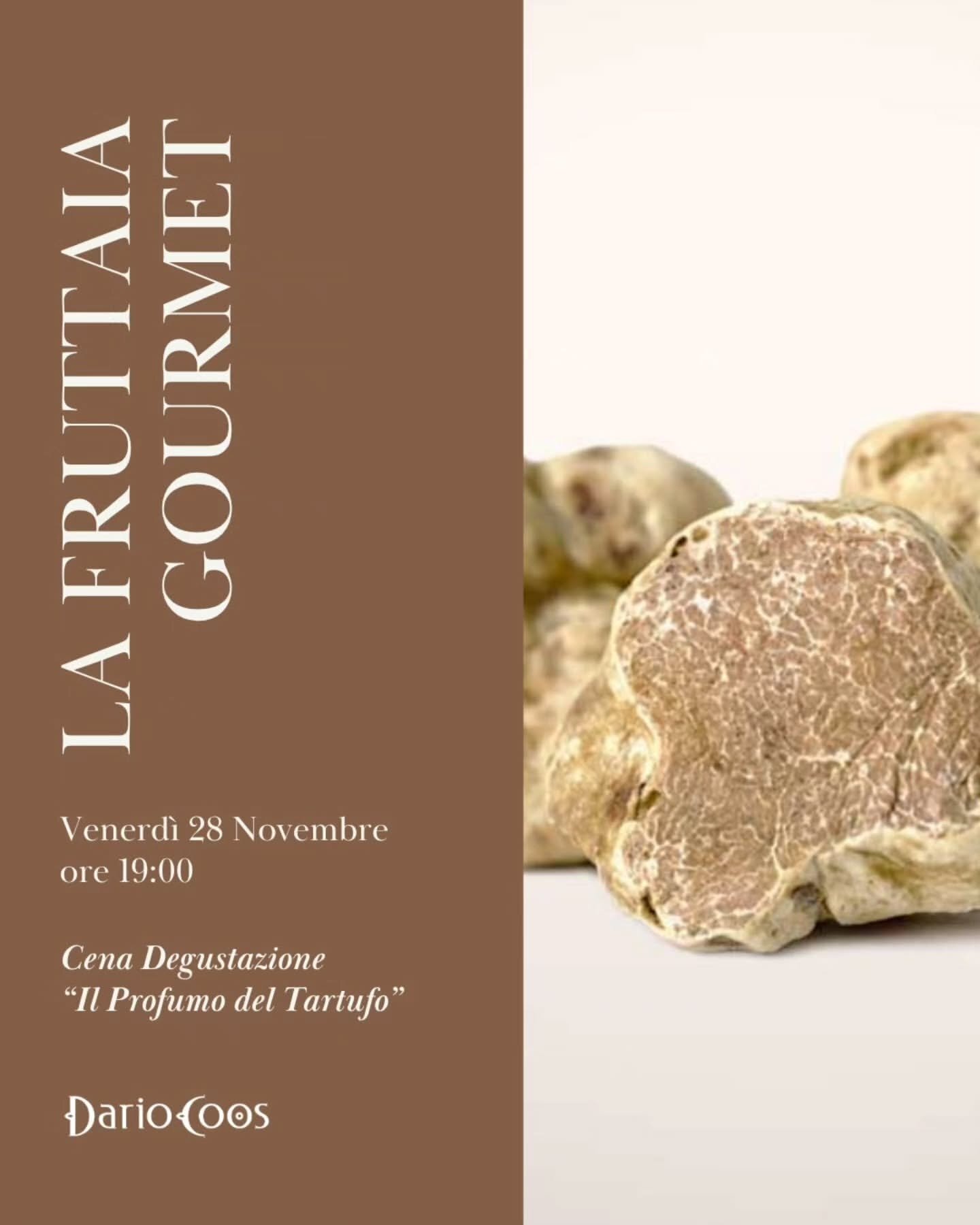 Cena degustazione "Il profumo del tartufo"