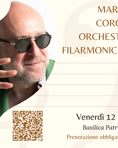 Koncerti v baziliki 2026 – zbor Natissa, Mario Biondi in mladinski orkester Furlanske filharmonije