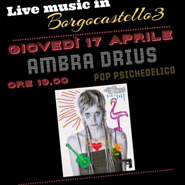 Koncert Ambre Drius v živo Koncert Ambre Drius v živo