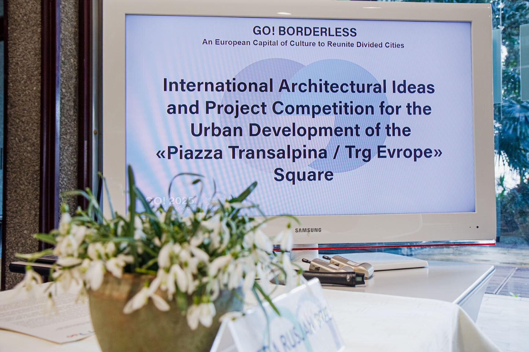 Concorso internazionale di idee per la riqualificazione urbanistica dell’area della Piazza Transalpina