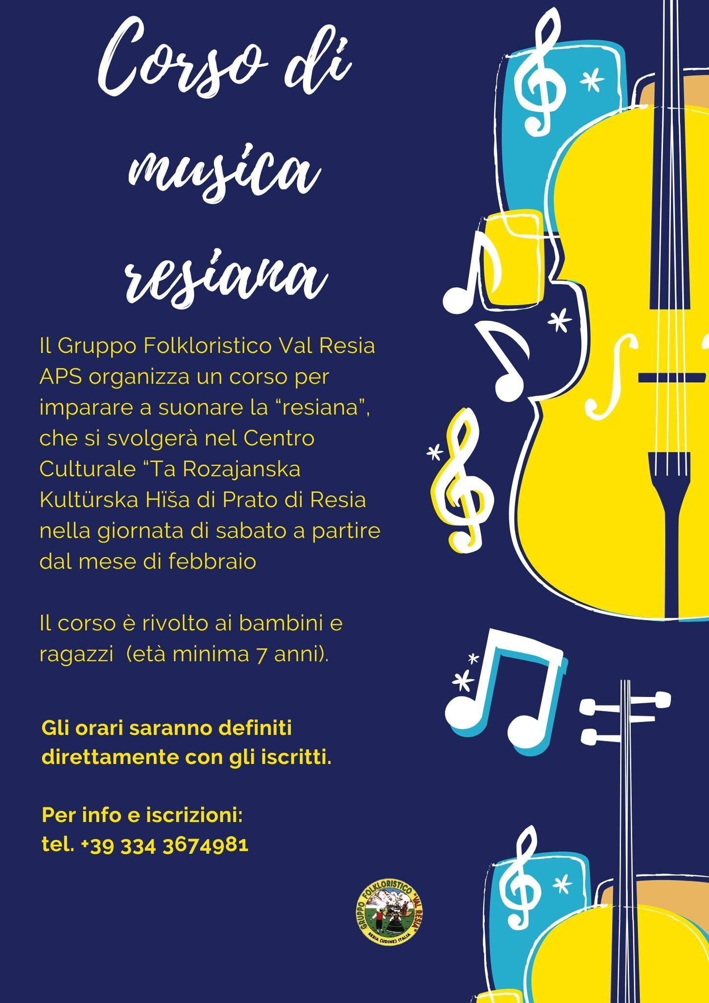 Corso di musica resiana Corso di musica resiana