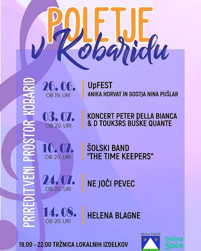 Summer in Kobarid – Helena Blagne Concert