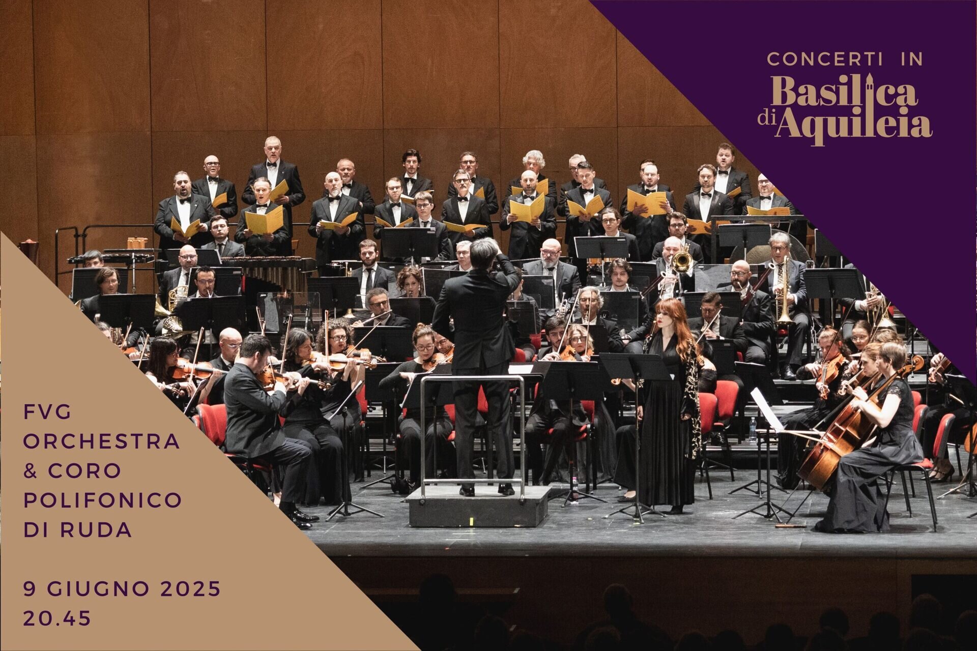 Concerti in Basilica 2025: FVG Orchestra e Coro Polifonico di Ruda Concerti in Basilica 2025: FVG Orchestra e Coro Polifonico di Ruda