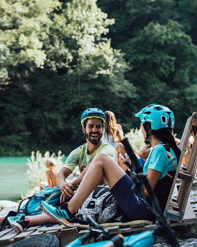Cycling Day as part of the European Mobility Week at Sotočje in Tolmin